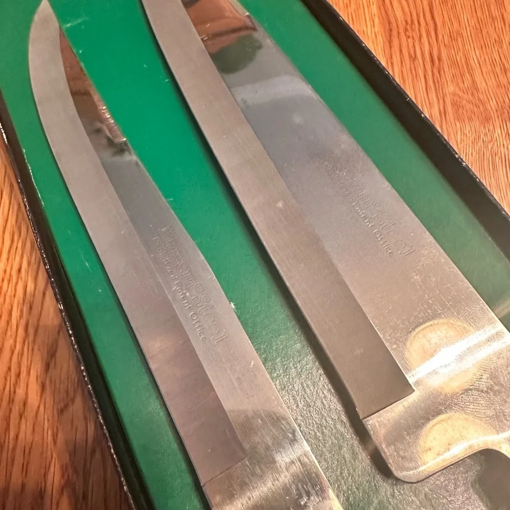 Maxam Steel vintage Japanese knife set